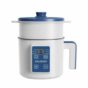 Mini cuiseur de riz intelligent bleu