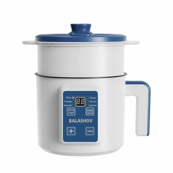 Mini cuiseur de riz intelligent bleu