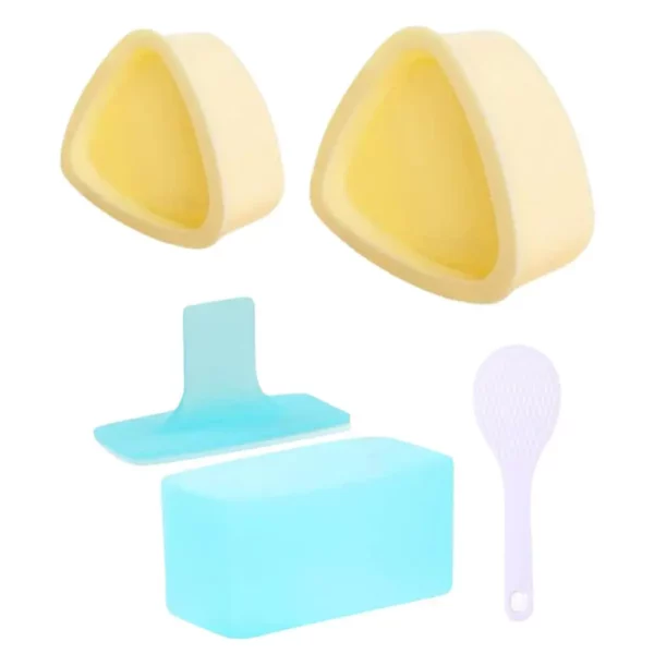 Moule à onigiri en silicone - 3 pièces