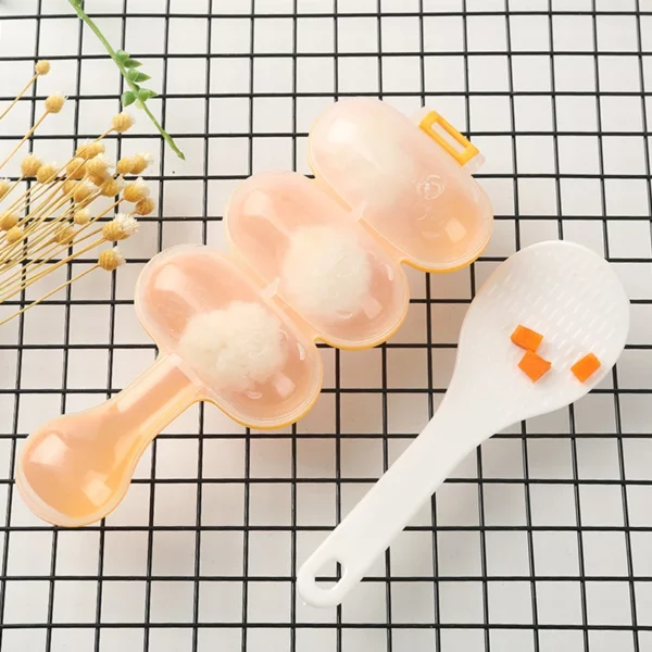Moules à riz créatifs pour enfants - set de 2 pièces