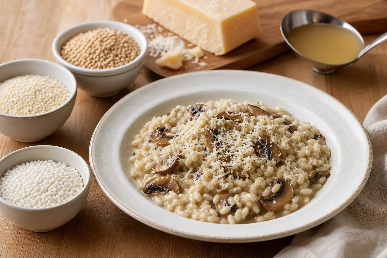 Quelle variƩtƩ de riz pour un risotto ?