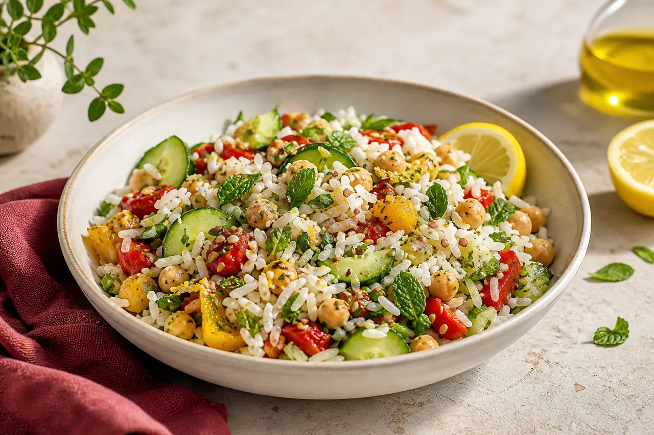 Comment préparer une salade de riz vraiment savoureuse ?